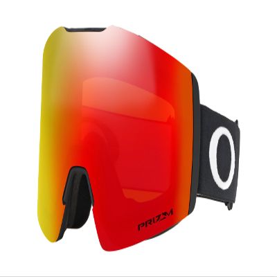 Oakley Fall Line XM Snow Goggle, Mid-Sized Fit, Matte Black/Prizm Snow Torch Iridium, Medium