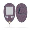MightySkins Skin Compatible with Abbott Freestyle Freedom Lite - Plum Damask | Protective, Durable, and Unique Vinyl Decal wrap Cover | Easy to Apply, Remove, and Change Styles | Made in The USA view 2