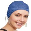 BEEMO Swim Cap Women Chin Strap Swimming Caps- Navy view 1