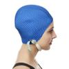 BEEMO Swim Cap Women Chin Strap Swimming Caps- Navy view 4
