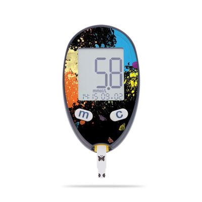 MightySkins Skin Compatible with Abbott Freestyle Freedom Lite - Splatter | Protective, Durable, and Unique Vinyl Decal wrap Cover | Easy to Apply, Remove, and Change Styles | Made in The USA