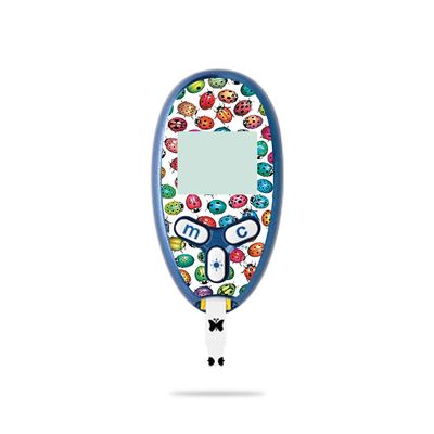 MightySkins Skin Compatible with Abbott Freestyle Lite - Color Bugs | Protective, Durable, and Unique Vinyl Decal wrap Cover | Easy to Apply, Remove, and Change Styles | Made in The USA