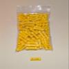 Penn-Union Corp 100 Pack Yellow Vinyl Insulated 10-12 AWG Butt Wire Splice Crimp Connector view 1