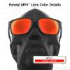 XELD Replacement Lenses for Oakley Jupiter Squared Sunglass - Fire Red view 3