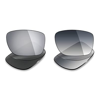 Mryok 2 Pair Polarized Replacement Lenses for Oakley Turbine Sunglass - Options