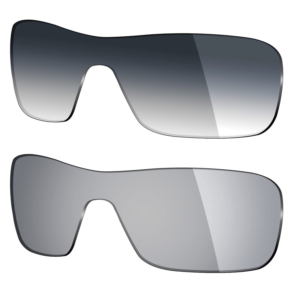 Mryok 2 Pair Polarized Replacement Lenses for Oakley Turbine Rotor Sunglass - Options