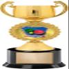 Crown Awards Bocce Ball Trophies with Custom Engraving, 7.25" Personalized Bocce Ball Trophy On Deluxe Round Base 10 Pack view 1