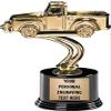 Crown Awards Pickup Trucks Trophies with Custom Engraving, 7.25" Personalized Car Show Automobile Trophy On Deluxe Round Base 5 Pack Prime view 1