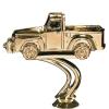 Crown Awards Pickup Trucks Trophies with Custom Engraving, 7.25" Personalized Car Show Automobile Trophy On Deluxe Round Base 5 Pack Prime view 2