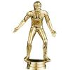 Crown Awards Wrestling Trophies with Custom Engraving, 7.25" Personalized Wrestling Male Trophy On Deluxe Round Base 10 Pack Prime view 2