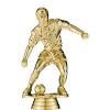 Crown Awards Soccer Trophies with Custom Engraving, 7.25" Personalized Boys Soccer Dribbler Trophy On Deluxe Round Base 50 Pack view 2