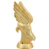 Crown Awards Track and Field Trophies with Custom Engraving, 7.25" Personalized Gold Winged Foot Running Trophy On Deluxe Round Base 10 Pack view 2