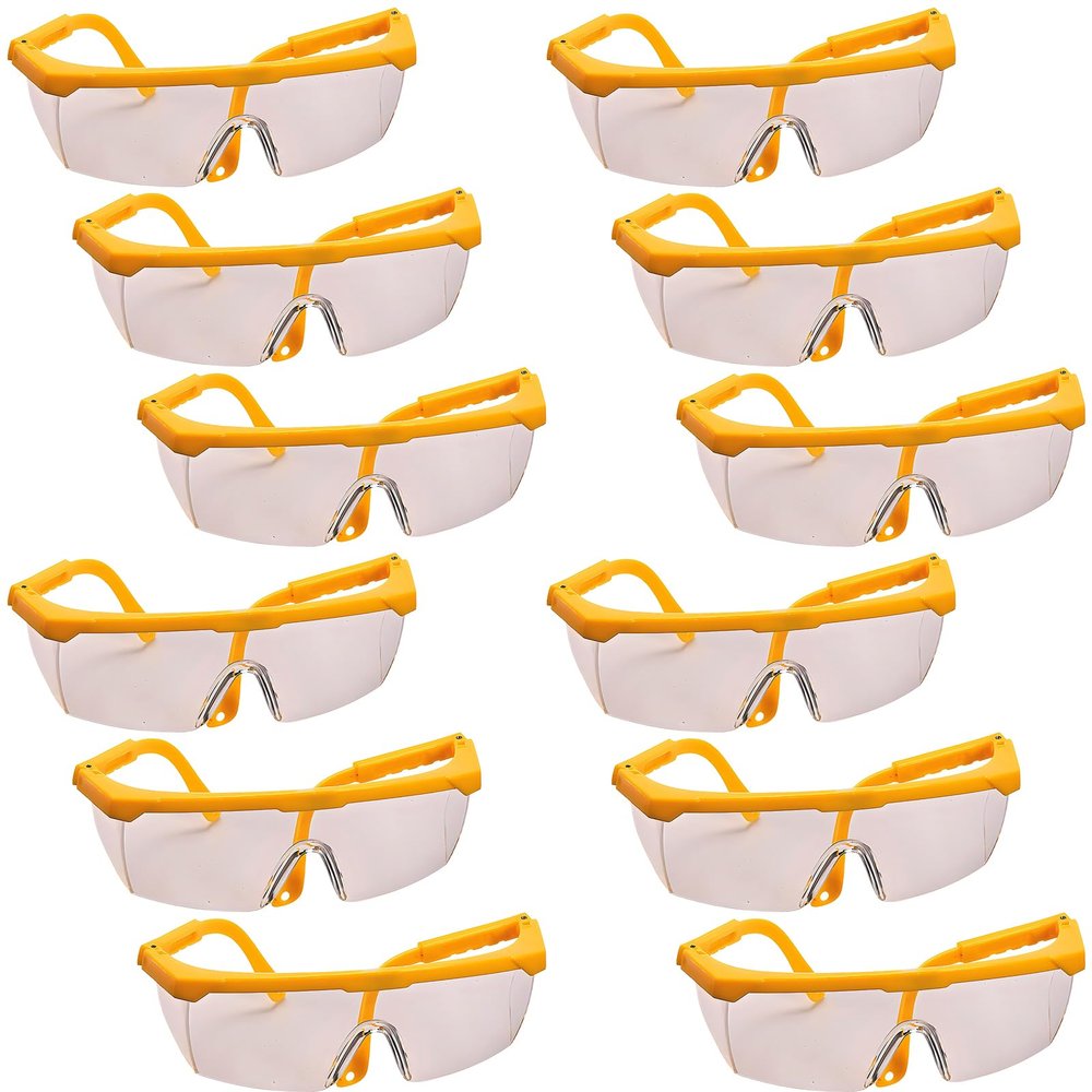 Fun Express Kids Construction Costume Glasses for Birthday - Apparel Accessories - Eyewear - Novelty Glasses - Birthday - VBS Vacation Bible School Supplies/Decor - 12 Pieces