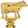 Crown Awards Cow Trophies with Custom Engraving, 5.75" Personalized Dairy Cow Trophy On Deluxe Round Base 50 Pack Prime view 2