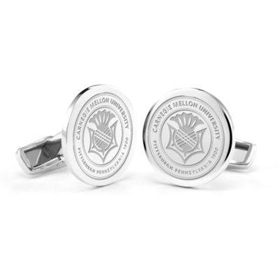 Carnegie Mellon University Cufflinks in Sterling Silver