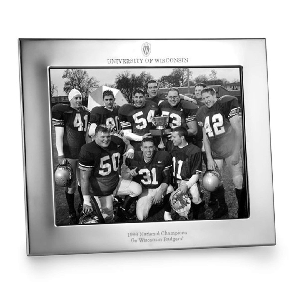 M. LA HART Polished Pewter 8x10 Picture Frame (Landscape)