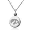M. LA HART University of Iowa Necklace with Charm in Sterling Silver view 2