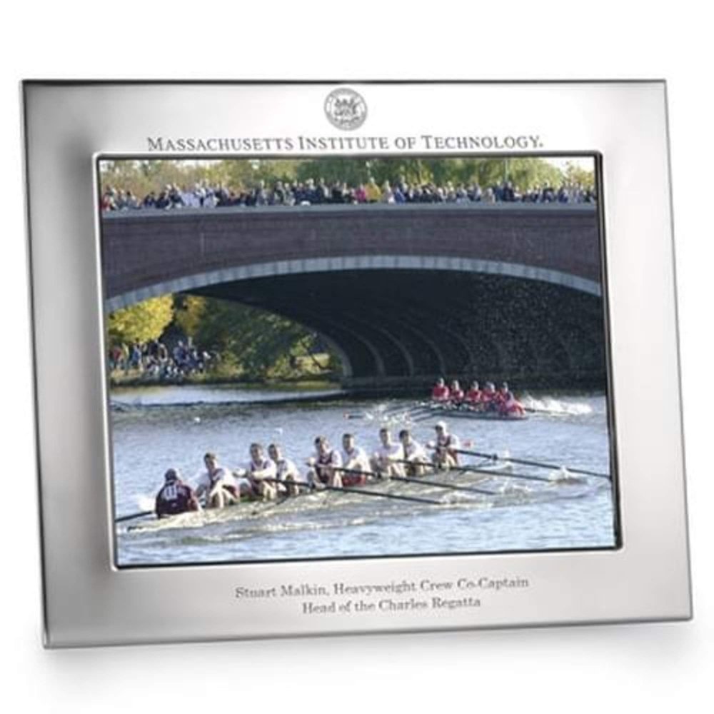 M. LA HART Polished Pewter 8x10 Picture Frame (Landscape)