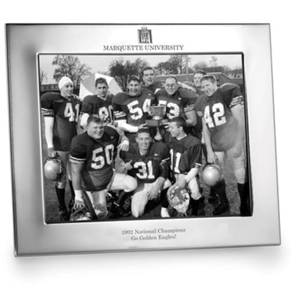 M. LA HART Polished Pewter 8x10 Picture Frame (Landscape)
