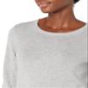 Amazon Essentials Women's Long-Sleeve Lightweight Crewneck Sweater (Available in Plus Size), Light Grey Heather, 6X view 4