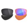 Mryok 2 Pair Polarized Replacement Lenses for Oakley Split Jacket Sunglass - Options view 1