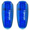 USB Rechargeable LED Safety Lights (2 Pack) - Clip on Strobe Running Lights for Runners, Joggers,Walkers,Kids,Dogs,Bike Tail Lights - High Visibility Accessories for Reflective Gear (Blue) view 1