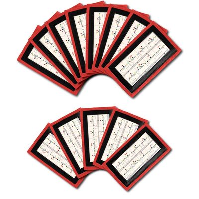 Wristband Interactive Y23 - Football Wristbands - Wrist Coach - QB Wristband - Football Play Wristbands - Playbook Wristband (Red, 5 Pack)