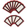 Wristband Interactive Y23 - Football Wristbands - Wrist Coach - QB Wristband - Football Play Wristbands - Playbook Wristband (Red, 5 Pack) view 1