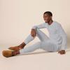 Amazon Essentials Men's Thermal Waffle Knit Long Johns Underwear Set for Cold Weather, Grey Heather, X-Small view 4