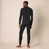 Amazon Essentials Men's Thermal Waffle Knit Long Johns Underwear Set for Cold Weather, Black, X-Small view 2