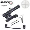 Sniper MG 4X20 Mosin Nagant 91/30 SVT-40 Riflescope with Steel Mount and Steel Tube (Scope+Mount) view 4
