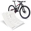 Riesel Design - Frame:Tape 3000 inch Bicycle Frame Protection Kit - Stylish Protective Film - 17 Self-Adhesive Shapes - Clear view 1