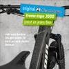 Riesel Design - Frame:Tape 3000 inch Bicycle Frame Protection Kit - Stylish Protective Film - 17 Self-Adhesive Shapes - Clear view 2