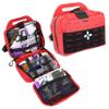 Lightning X Rip-Away Officer's Patrol Tactical Gunshot & Trauma IFAK Kit w/Headrest Mount - RED view 3