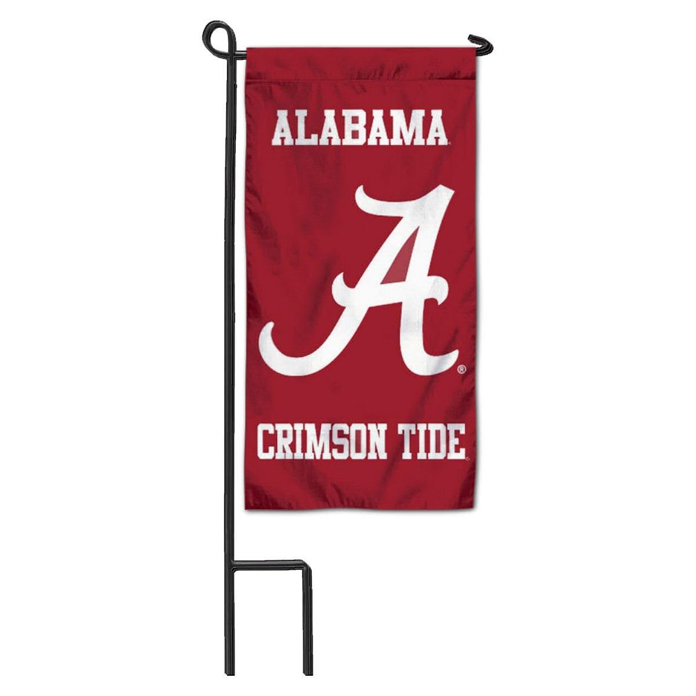 Alabama Crimson Tide Mini Garden and Flower Pot Flag Topper