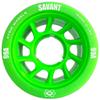 ATOM Savant Roller Wheels - Ultra Light for Perfect Speed and Control, Green 99A, Set of 8 view 1