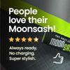 MOONSASH XL Reflective Sash for Night Walking | Replaces Reflective Vest Safety Vests & Reflective Running Vest | Perfect Reflective Running Gear | A Must Walking at Night or Biking at Night. view 4