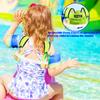 Coast Guard Approved UL Toddler Floaties for Age 2/3/4/5/6 Years OldDouble Crossed Strap Kids Swim Vest for 22-66 lbs Kids Swim Training Learning view 3
