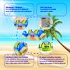 Coast Guard Approved UL Toddler Floaties for Age 2/3/4/5/6 Years OldDouble Crossed Strap Kids Swim Vest for 22-66 lbs Kids Swim Training Learning view 4