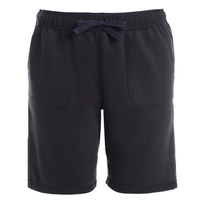 Nautica boys School Uniform Sensory-friendly French Terry Shorts, Navy, 10 12 US