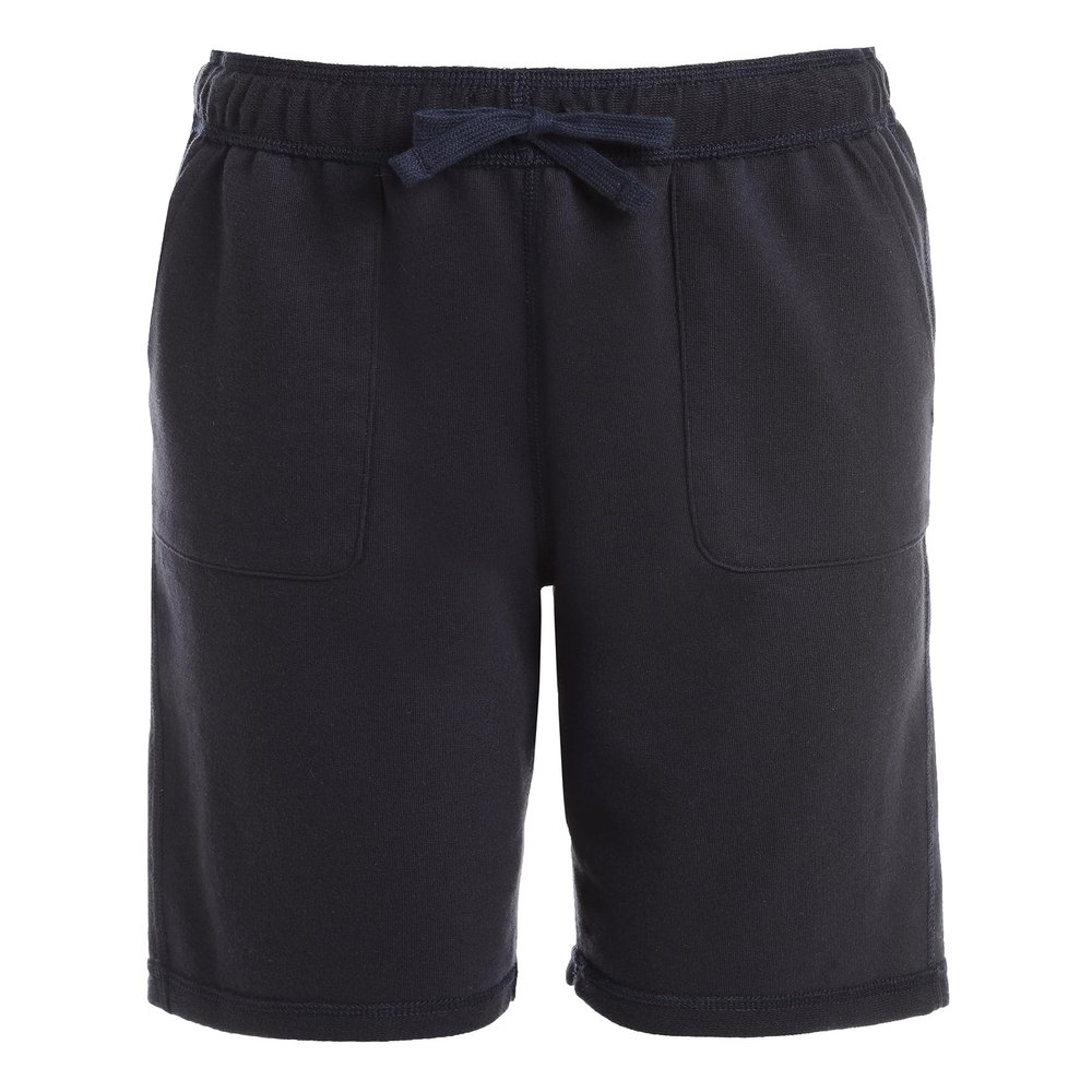 Nautica boys School Uniform Sensory-friendly French Terry Shorts, Navy, 10 12 US