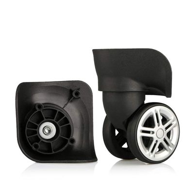 GH8 (DL-W169#) Mute Connected Spinner Wheels for Replacement Luggage Wheels Wear Silent Draw bar Box DIY (2 pcs/Set)