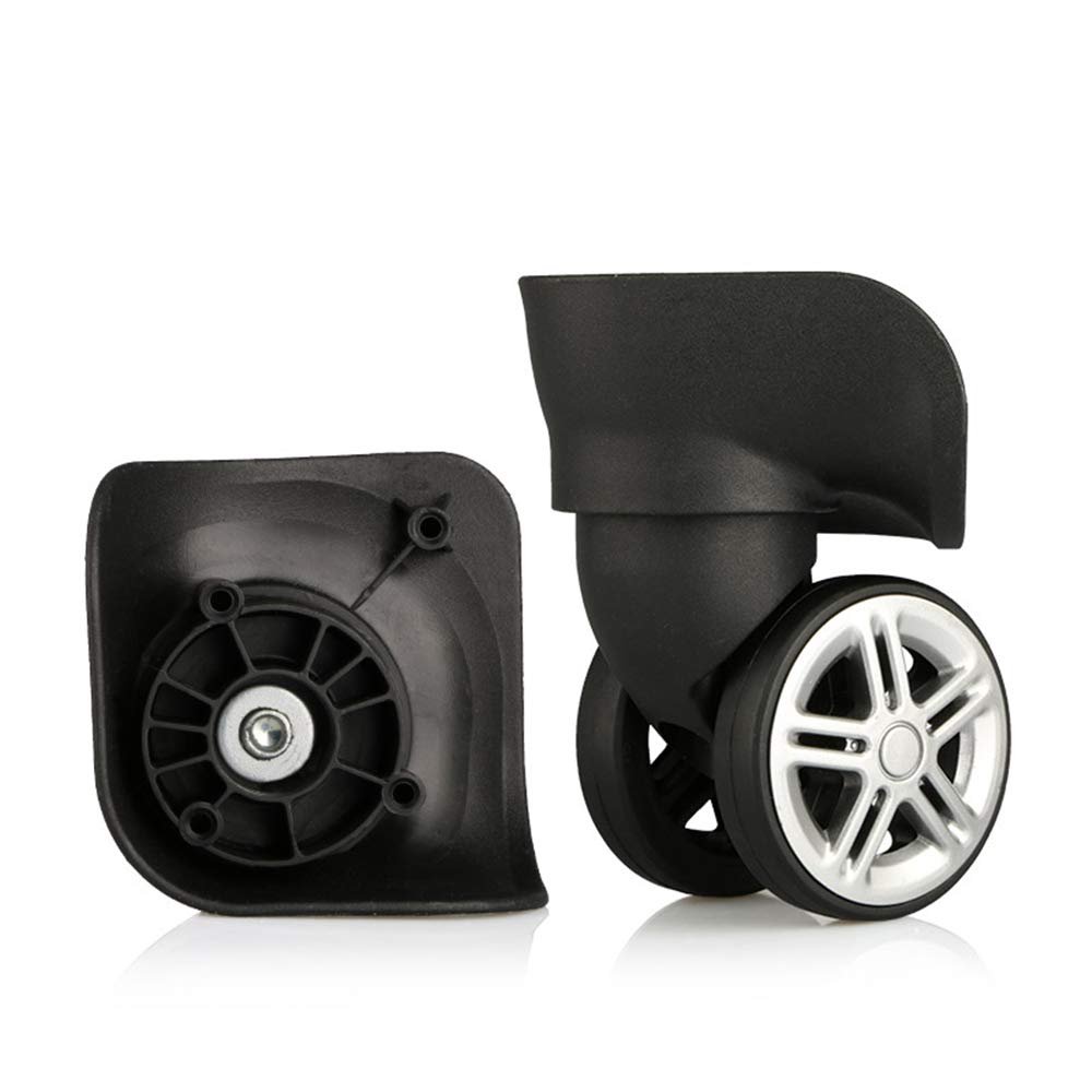 GH8 (DL-W169#) Mute Connected Spinner Wheels for Replacement Luggage Wheels Wear Silent Draw bar Box DIY (2 pcs/Set)