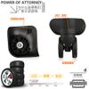 GH8 (DL-W169#) Mute Connected Spinner Wheels for Replacement Luggage Wheels Wear Silent Draw bar Box DIY (2 pcs/Set) view 3