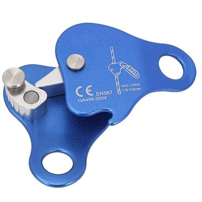 Climbing Pulley Ascender Aluminium Alloy 100KN Pulley Block for Hitch Tending Rigging