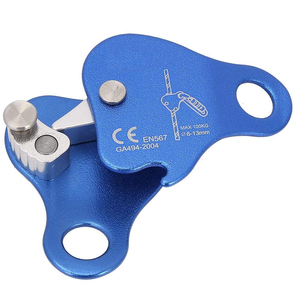 Climbing Pulley Ascender Aluminium Alloy 100KN Pulley Block for Hitch Tending Rigging