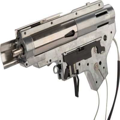 Evike - APS Silver Edge 8mm Version 2 Non-Blowback AEG Gearbox (Wiring: Rear Wired)