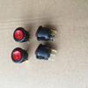 100PCS RED 3Pin SPST On/Off Round Rocker Switch AC 6A/250V 10A/125V for Car Boat view 4