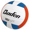 Baden | 12U Light | Soft Microfiber | Youth Official 12U Tournament Indoor Game Volleyball | 12U | Official Size + Weight | Orange/Blue/White | USYVL Approved view 3
