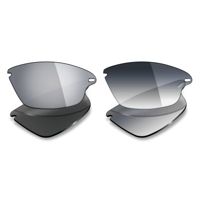 Mryok 2 Pair Polarized Replacement Lenses for Oakley Fast Jacket Sunglass - Options